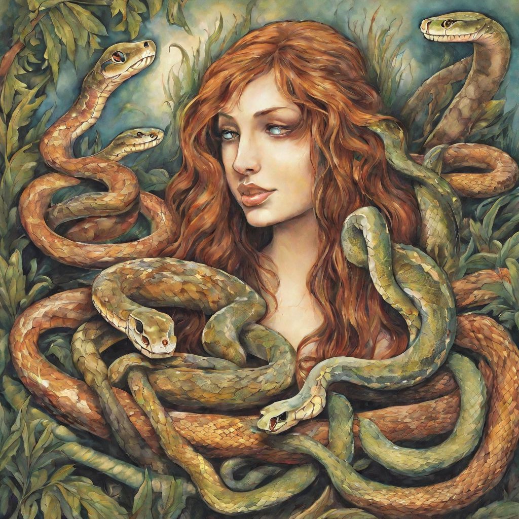Фото К чему снятся много змей женщине сонник